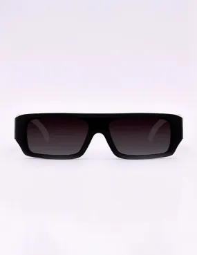009-Cartier Jaguar Trendy Sunglasses - Black