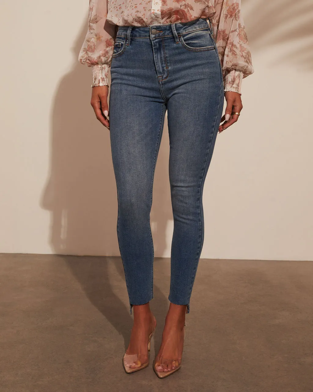Alba High Rise Skinny Jeans