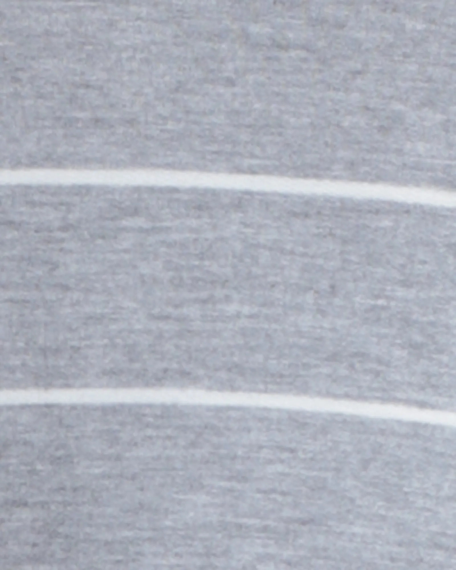 April Cowl Neck Tee | Light Grey / White