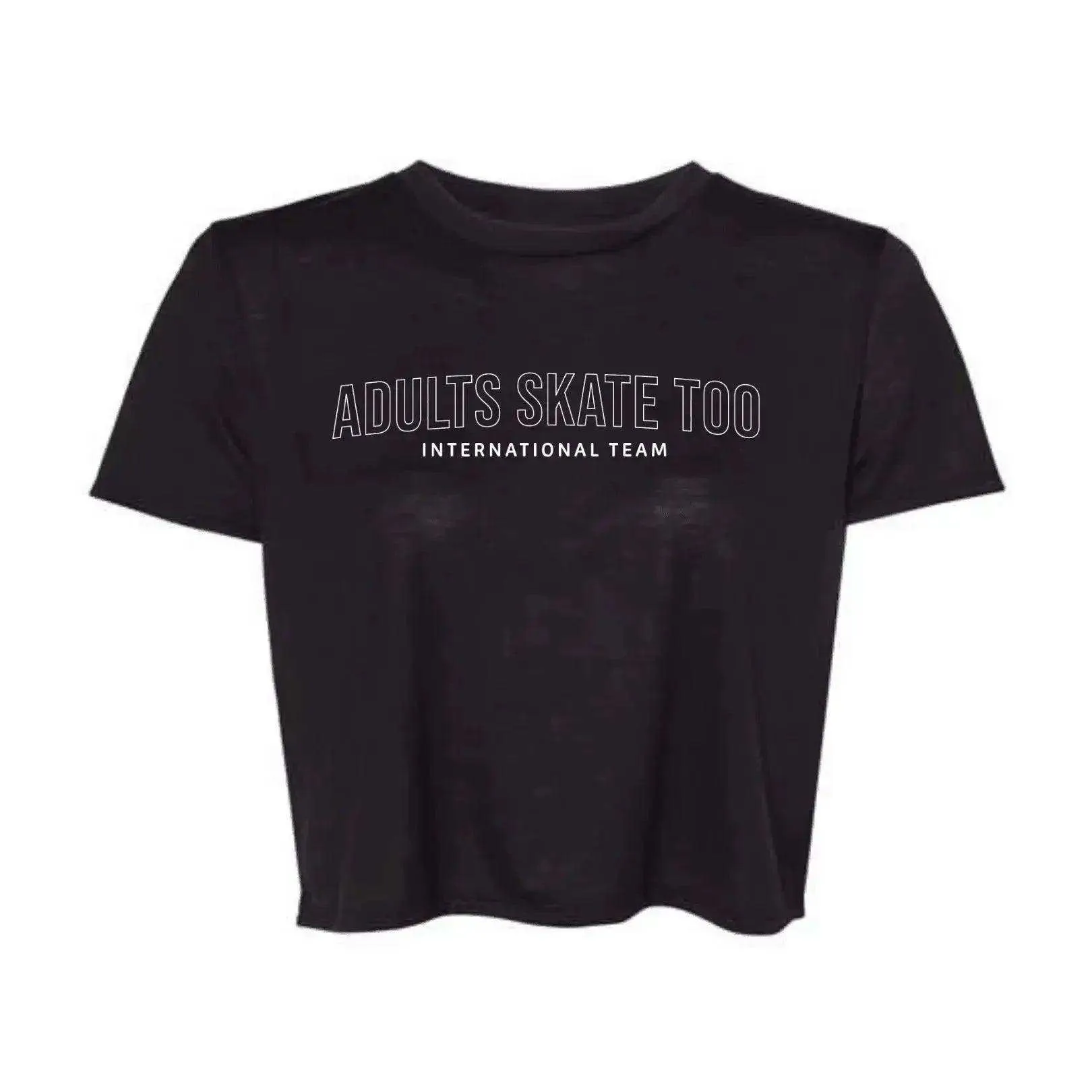 AST International Team Flowy Crop Tee