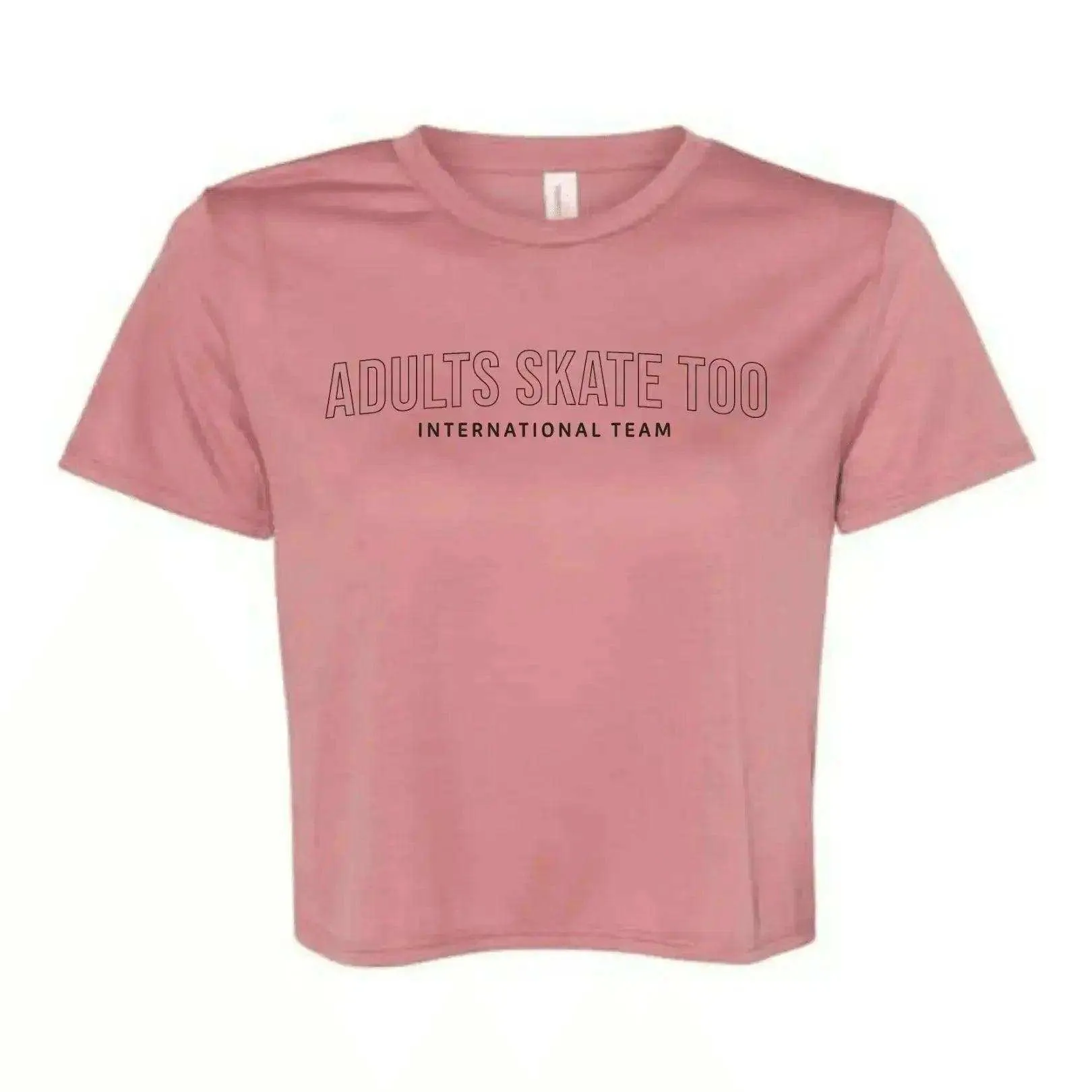 AST International Team Flowy Crop Tee