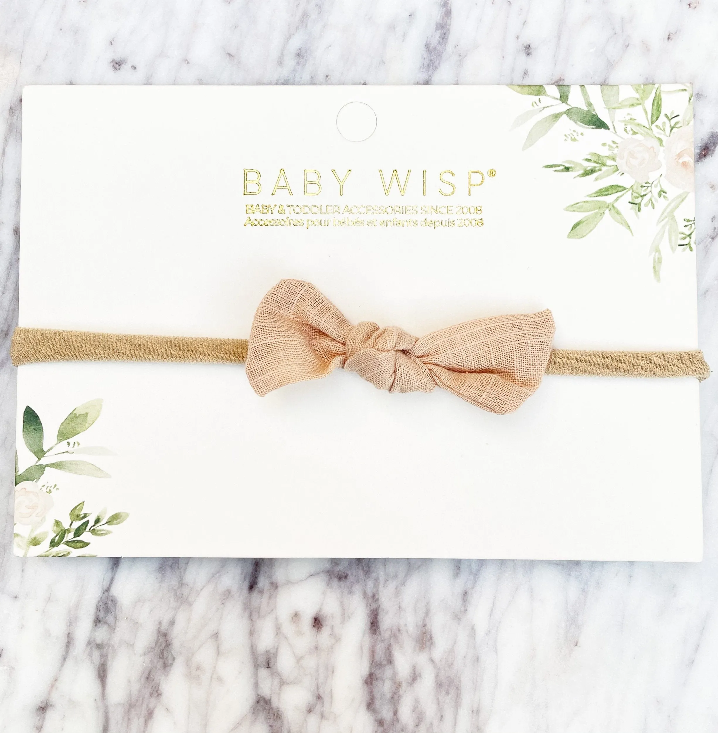 Baby Wisp Hand Tied Bow Headbands