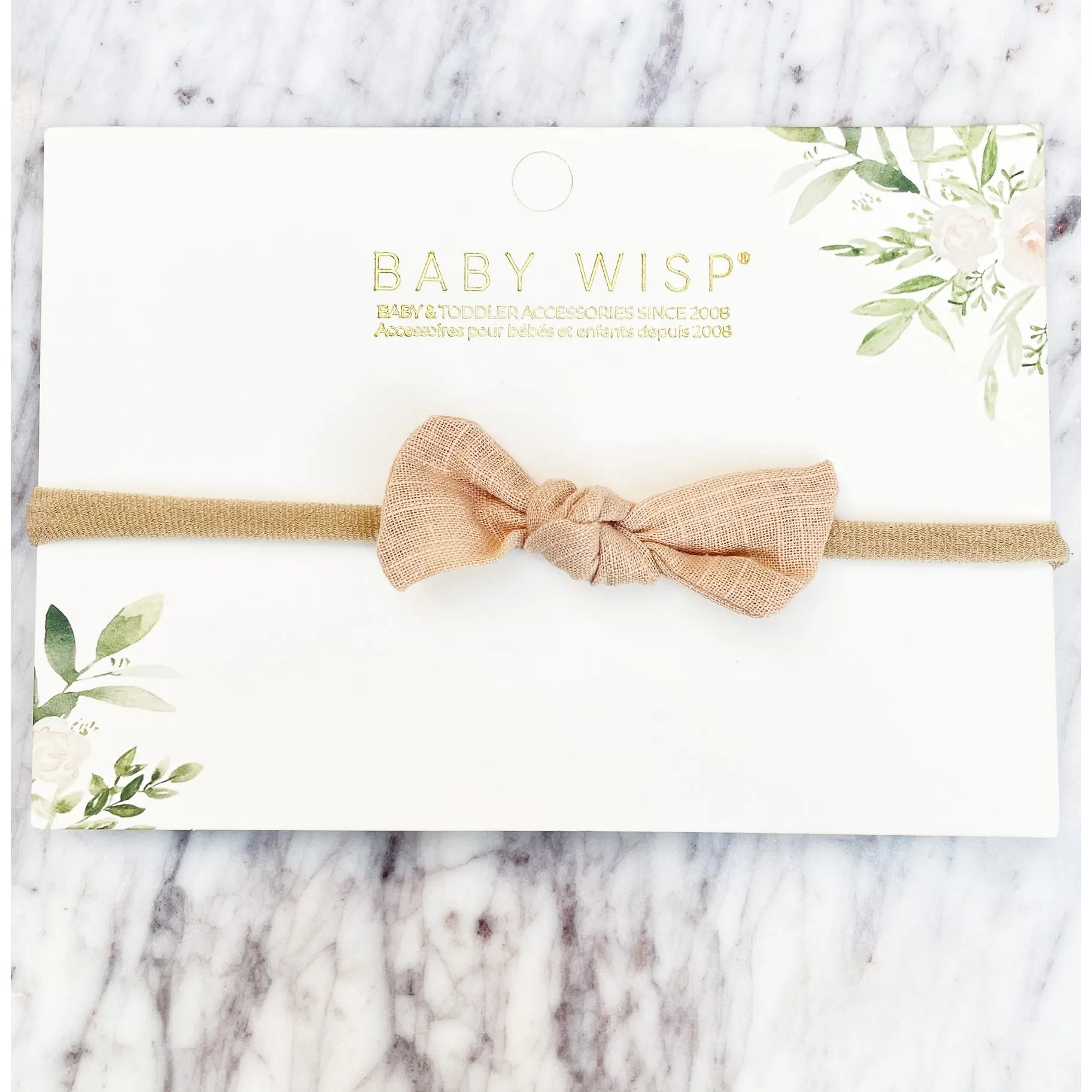 Baby Wisp Hand Tied Bow Headbands