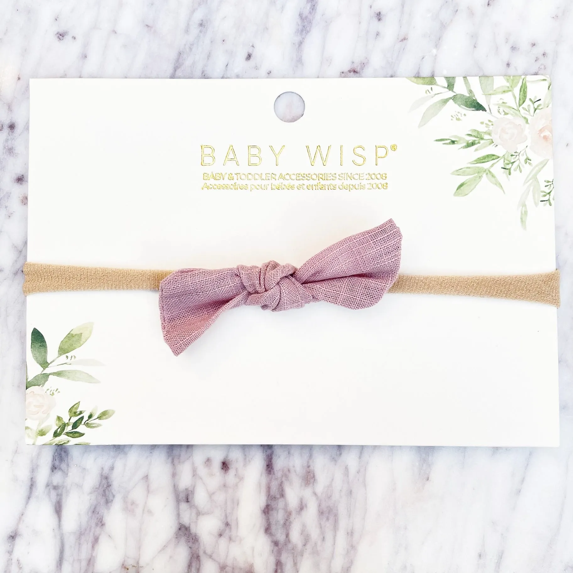 Baby Wisp Hand Tied Bow Headbands