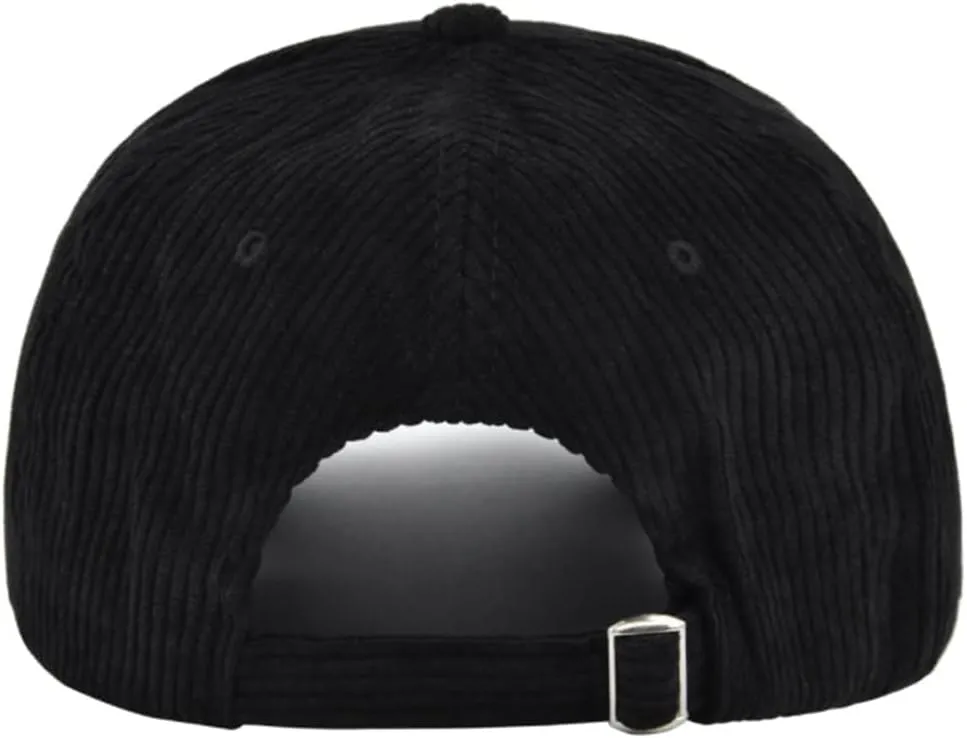 Baseball Cap for Women Y2k Fishing Trucker Hat Winter Strapback Corduroy Unisex 2024