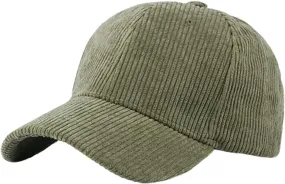 Baseball Cap for Women Y2k Fishing Trucker Hat Winter Strapback Corduroy Unisex 2024