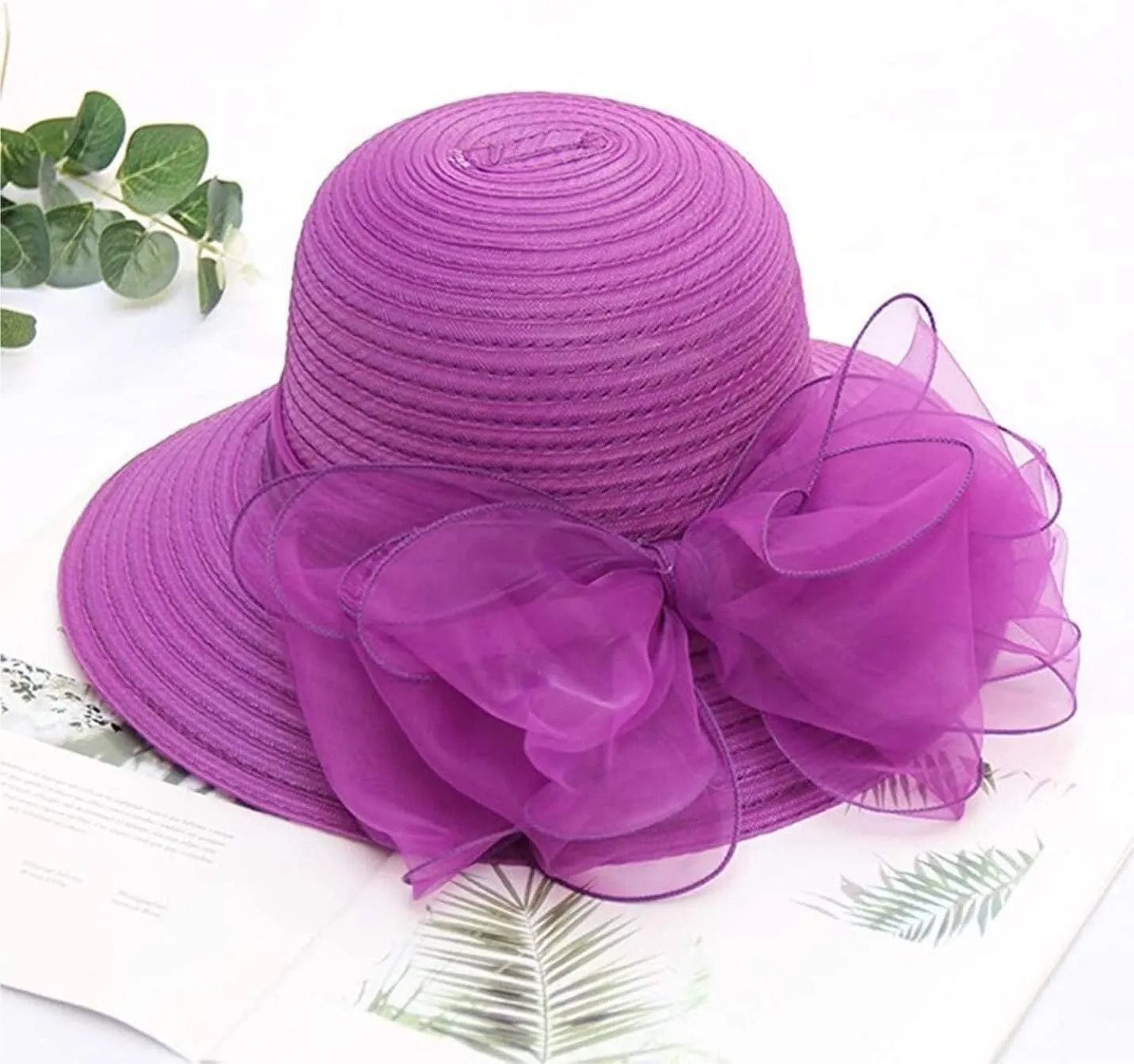 Beach Sun Hat Elegant Womens Beach Sun Hat Summer Traveling Straw Hat Wide Brim Summer Hat For Travel