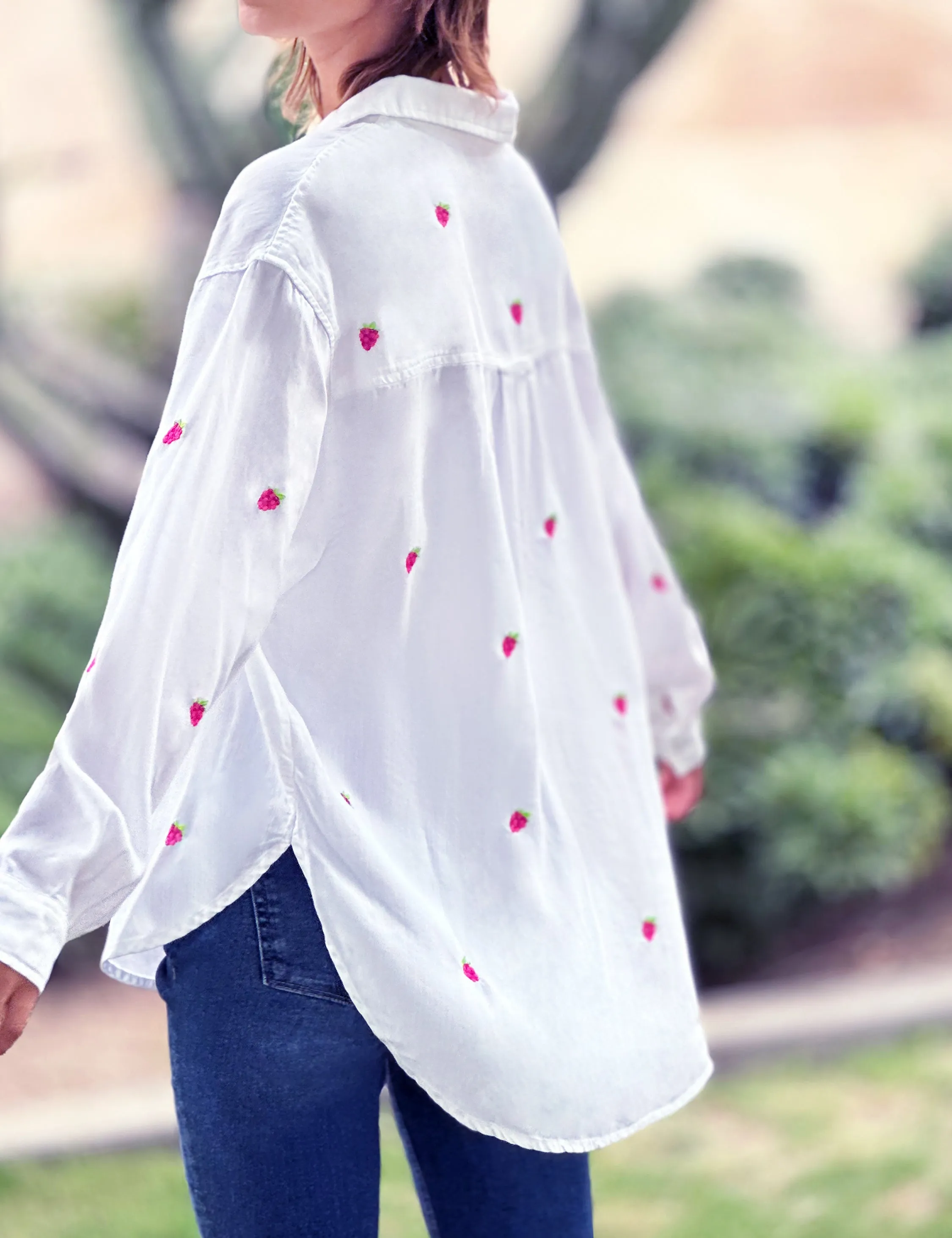 Berrylicious Embroidered Shirt