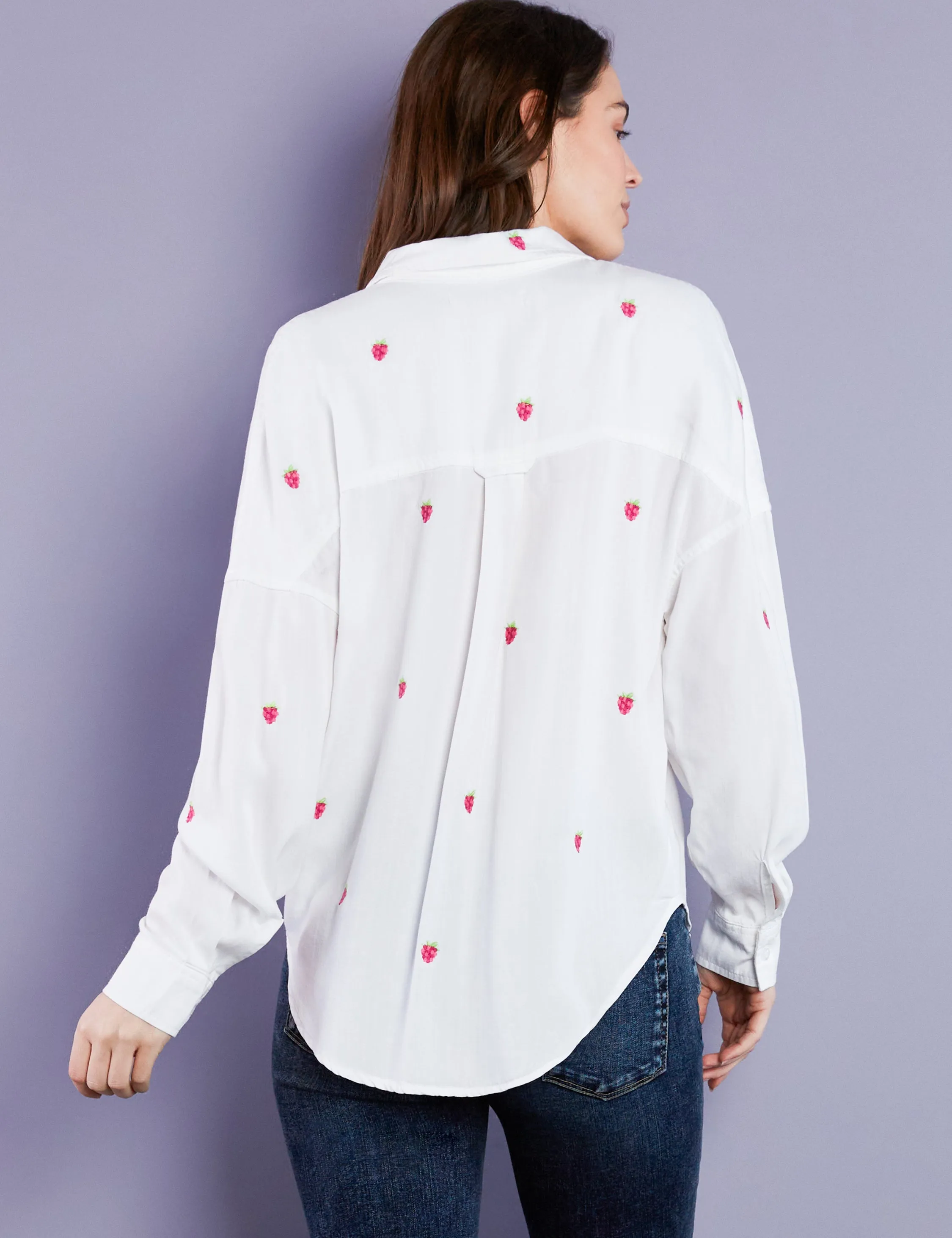 Berrylicious Embroidered Shirt