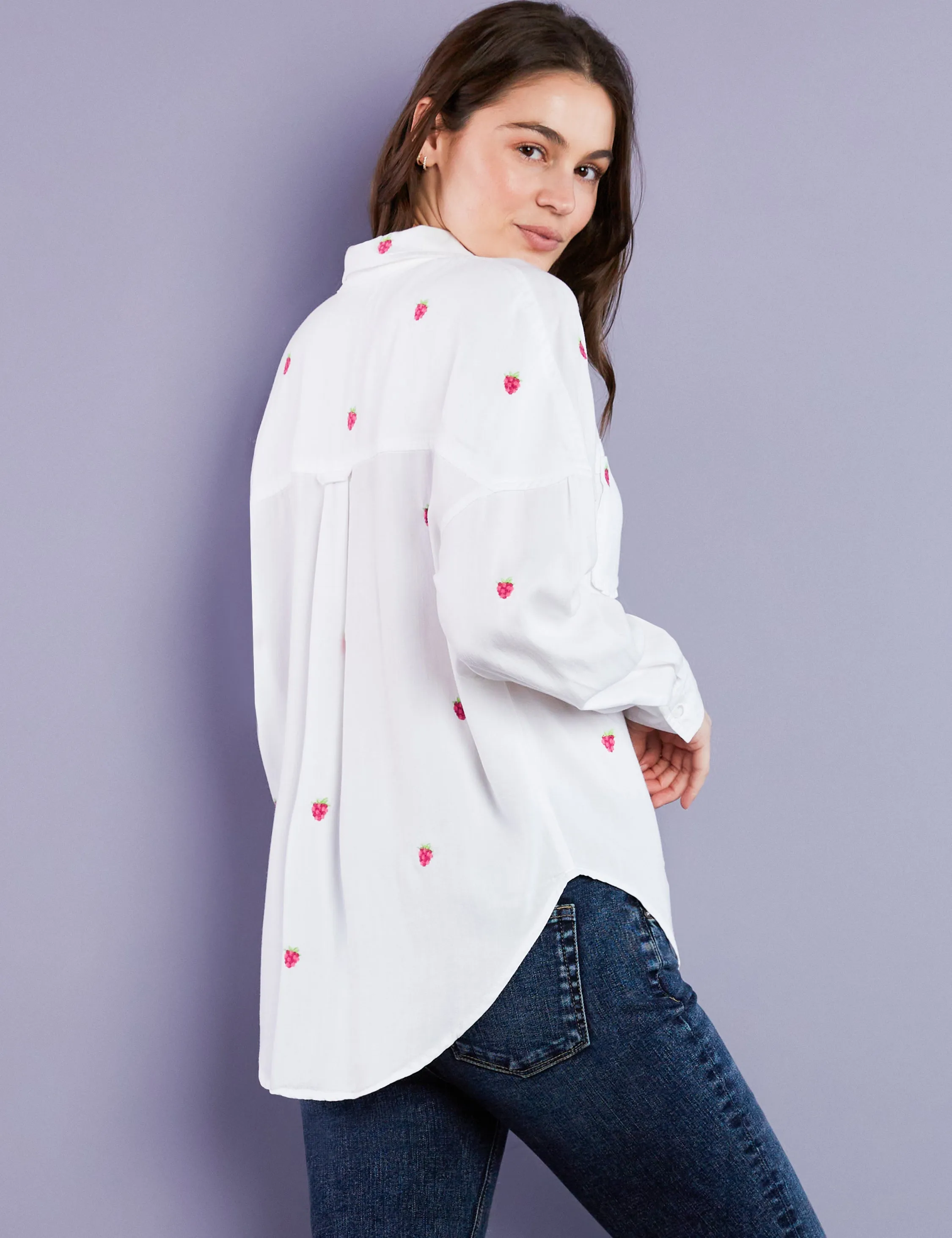 Berrylicious Embroidered Shirt