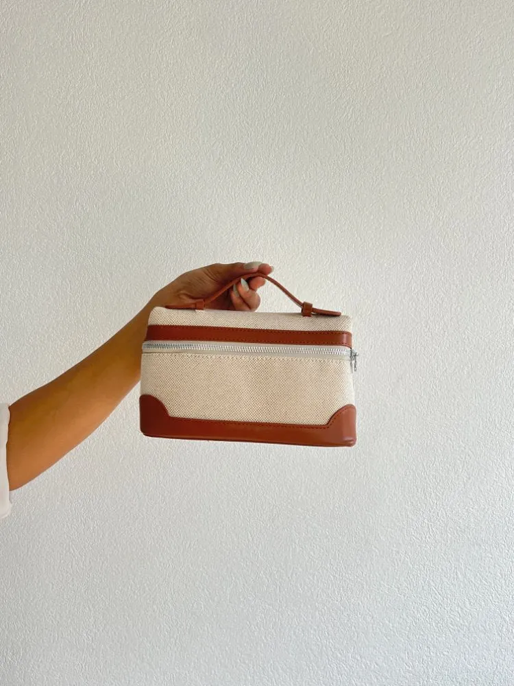 Boxed Bliss Brown Sling Bag