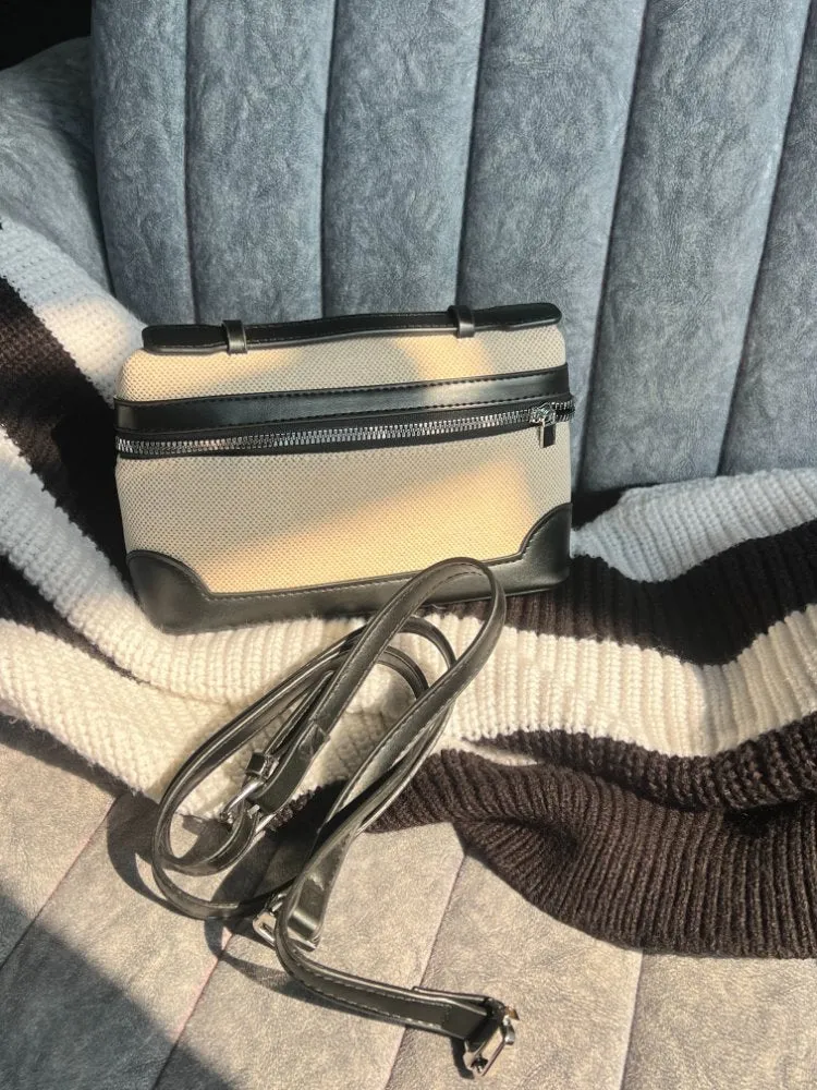 Boxed Bliss Brown Sling Bag