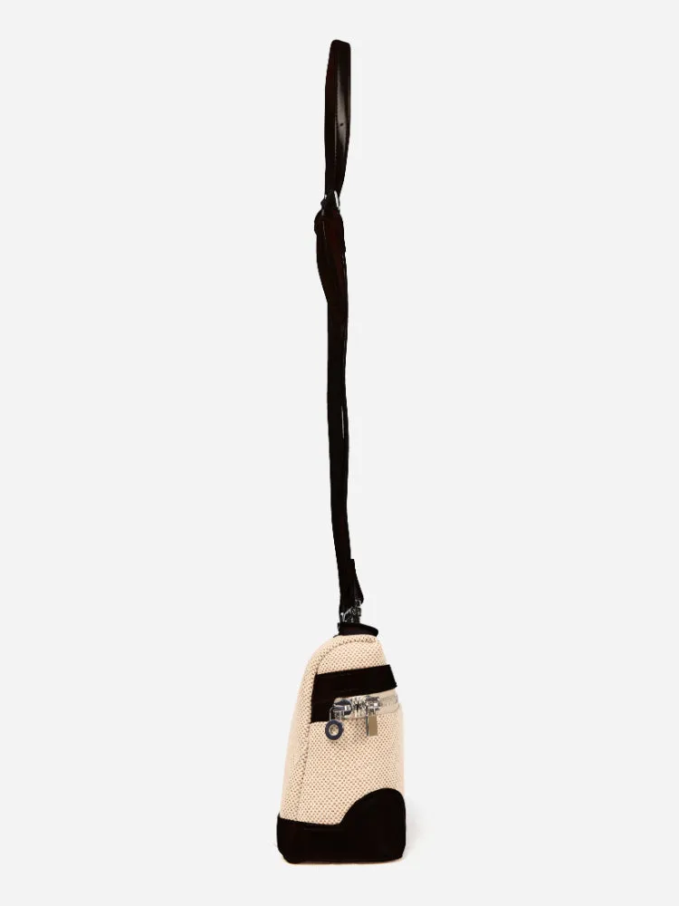 Boxed Bliss Brown Sling Bag