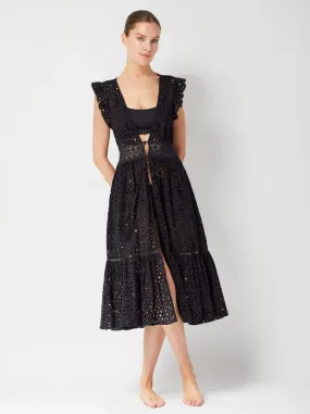 Change of Scenery Lauren Coverup Seaside Eyelet