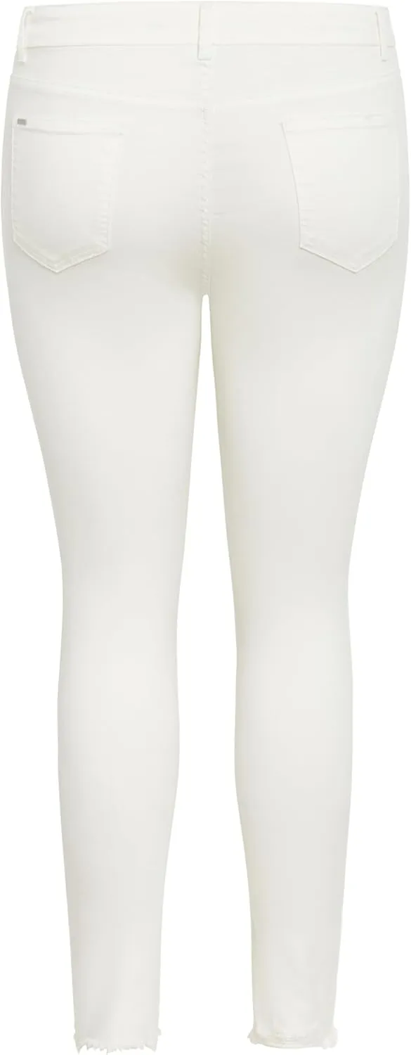 City Chic Women's Avenue Plus Size Jean a Wild Rose