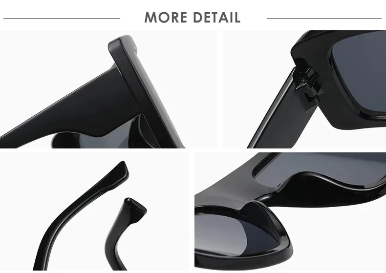 EM Trendy Cycling Square Sunglasses