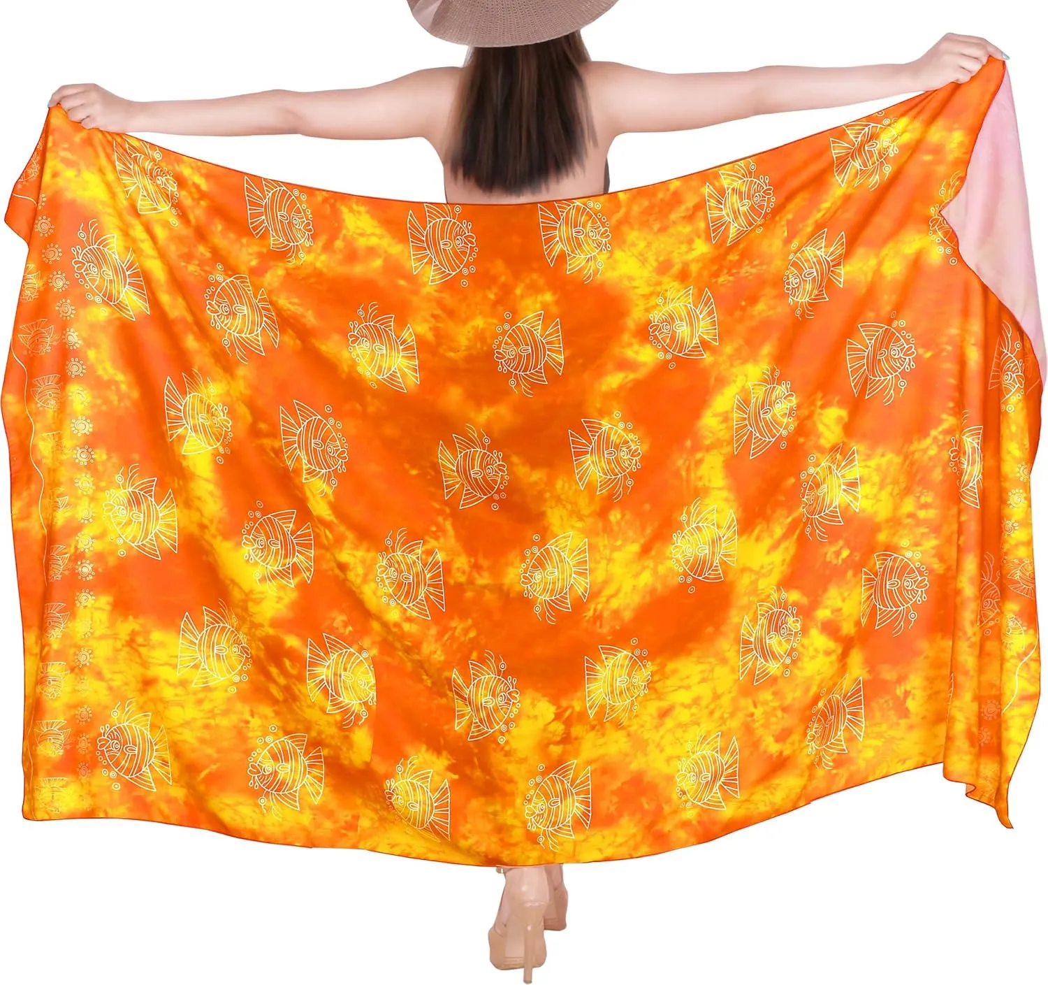 HAPPY BAY Women's Sarong Bathingsuit Wraps Pareo
