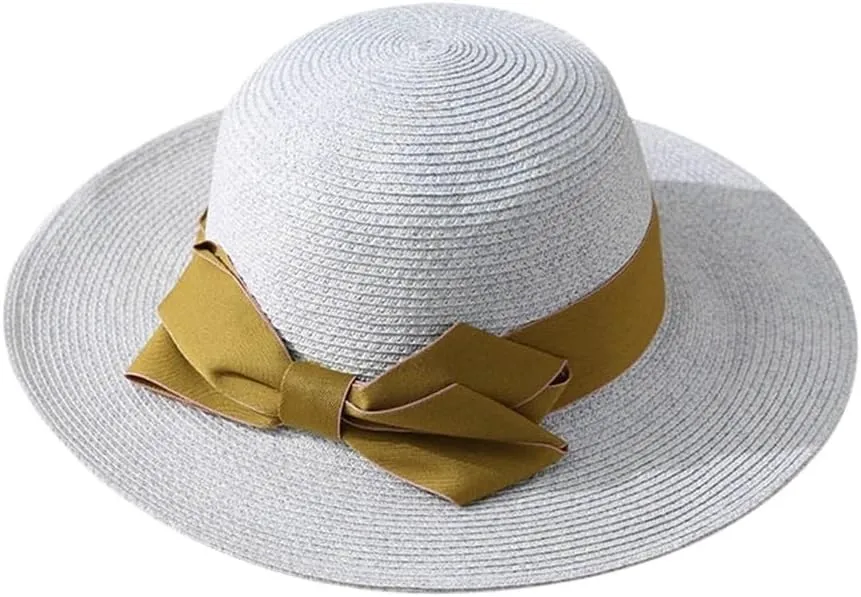 Hat Women's Wide-Brimmed Sun Hat Foldable Leisure Vacation Beach Hat Sun Hat