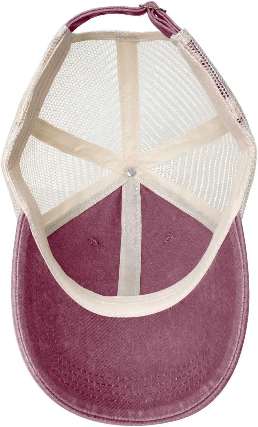 Husband Dad Lawn Care Legend Baseball Cap Women Men Mesh-Back Hat Retro Trucker Hats Sun Hat