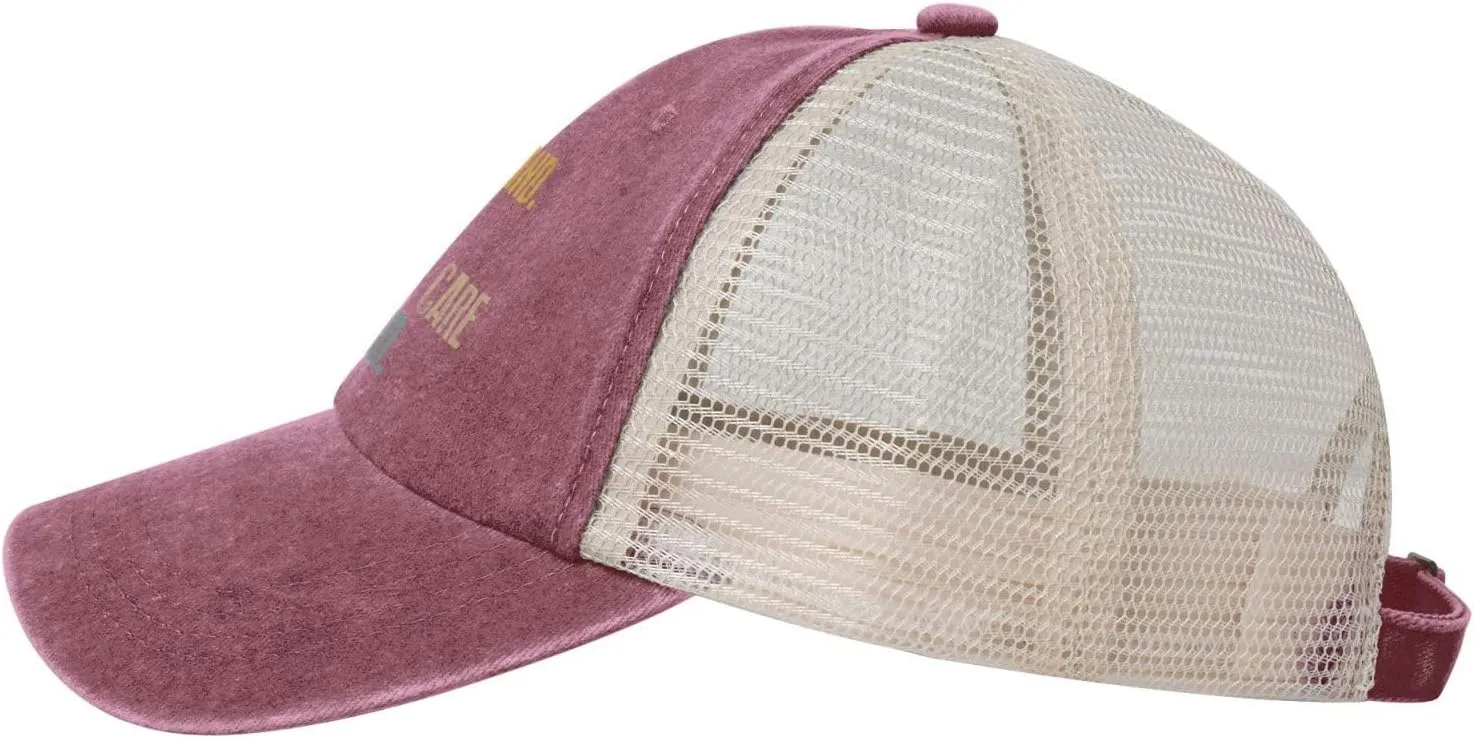 Husband Dad Lawn Care Legend Baseball Cap Women Men Mesh-Back Hat Retro Trucker Hats Sun Hat