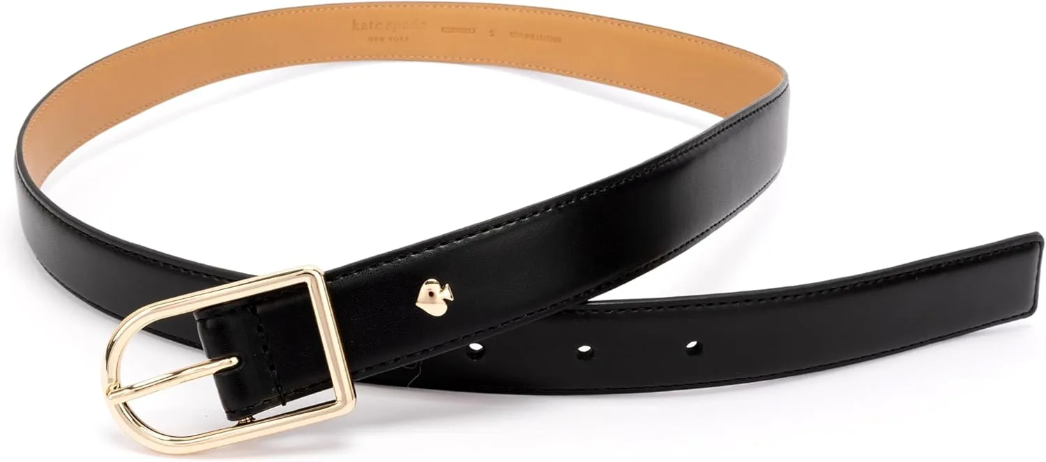 kate spade new york Women's 1 Inch Belt with Asymmetrical Buckle