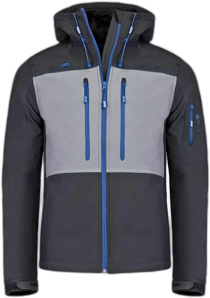 Konka Men's Hooded Softshell Jacket,Windproof, waterproof, thermal and breathable membrane.