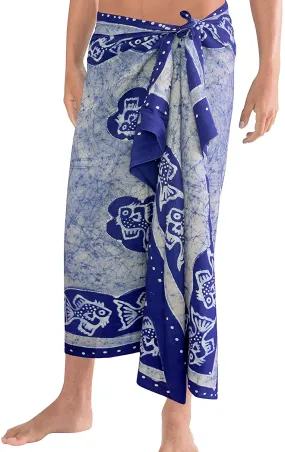LA LEELA Beach Unisex Mens Sarong Pareo Cover upss Wrap Beach Towel Swim Batik