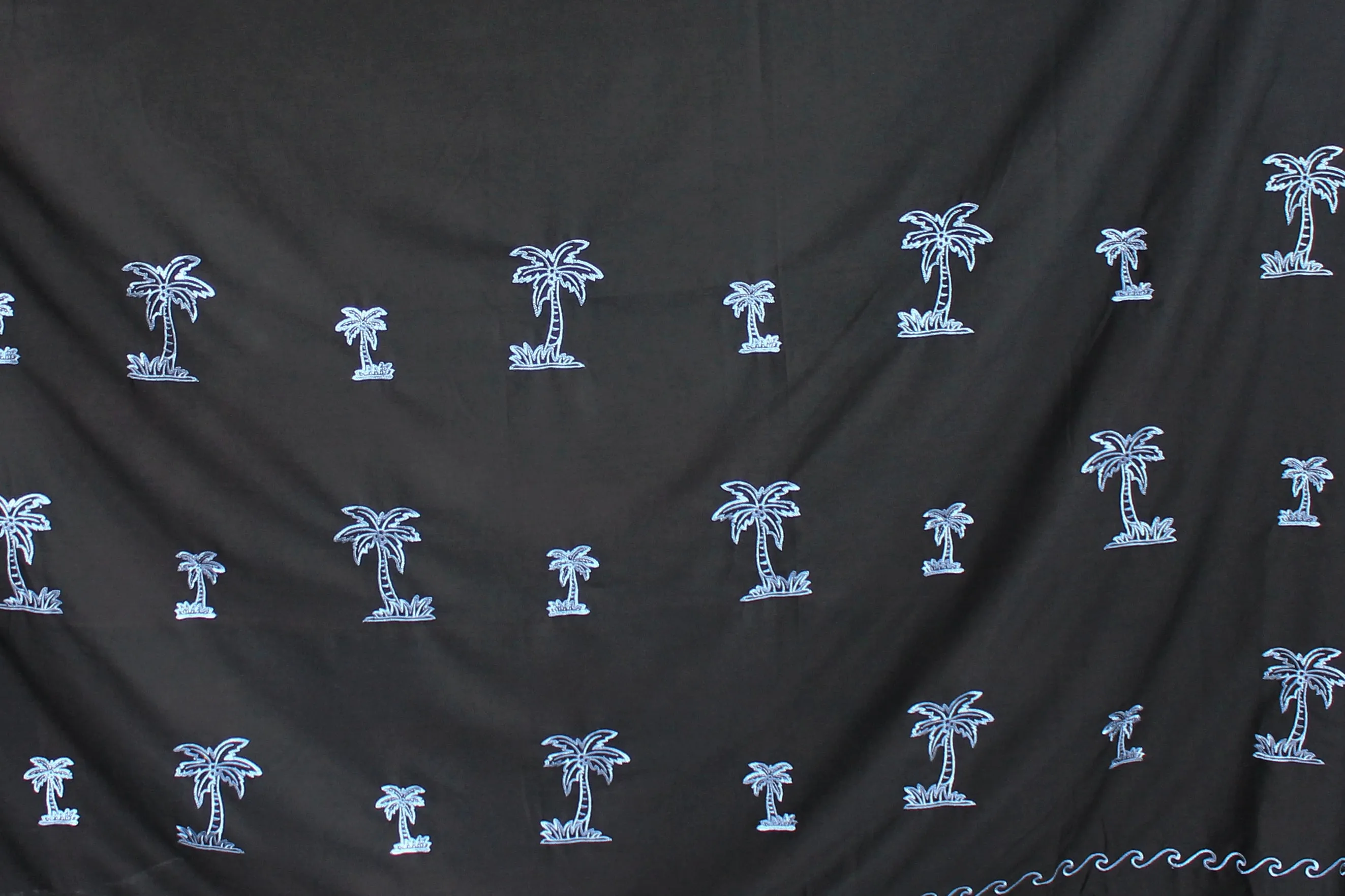 LA LEELA Rayon Solid Surf Beach wear lounge Wrap Mens towel 72"X42" Black 3769 128540