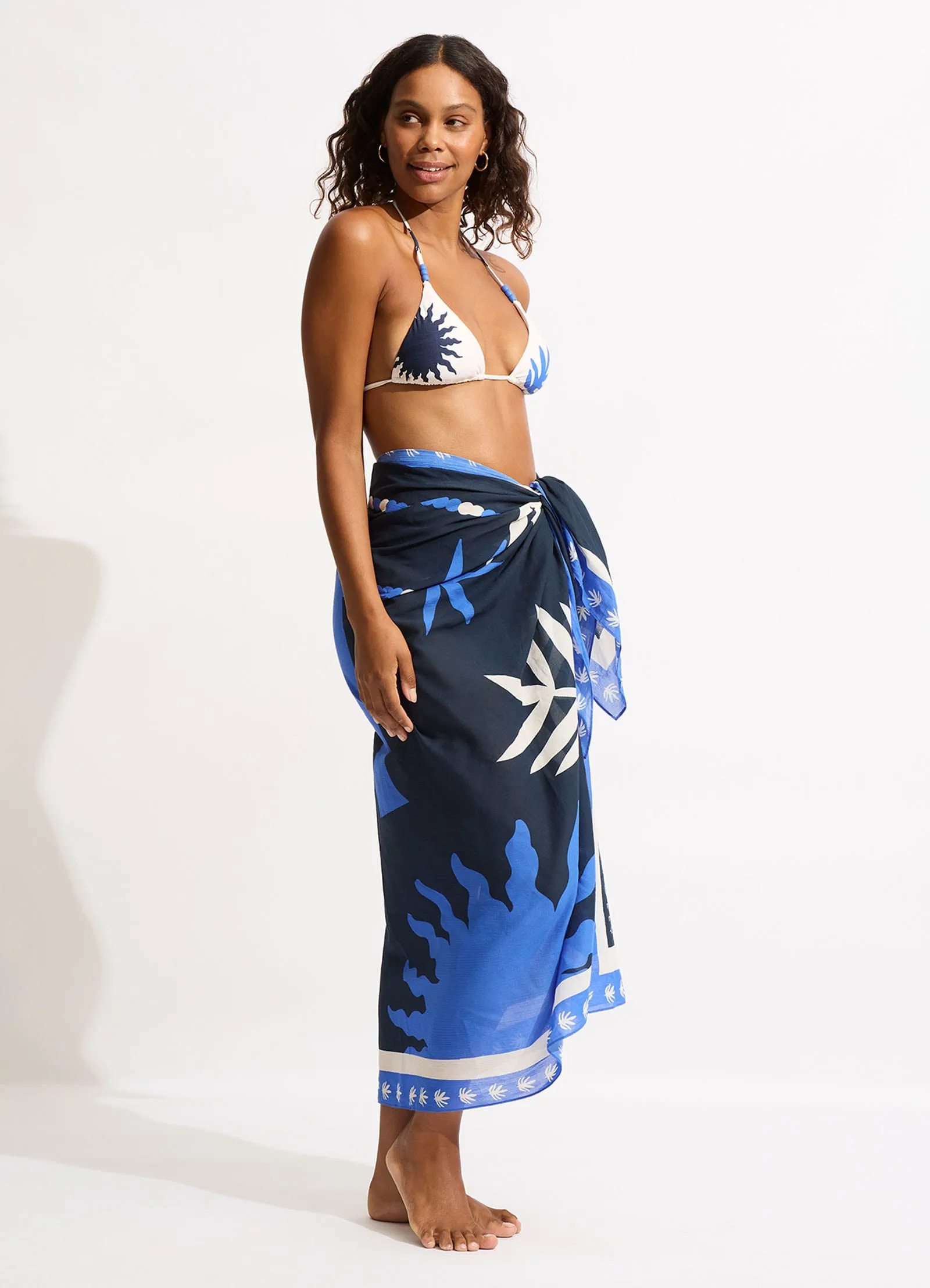 La Palma Sarong - True Navy