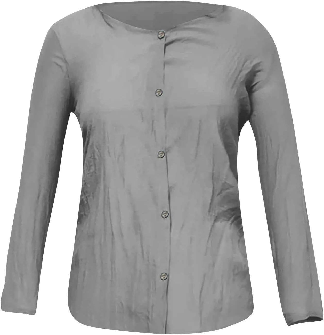 Linen Button Down Shirt Women V Neck 3/4 Sleeve Tops Summer Work Boho Plus Size Tunics Elegant Dressy Casual Blouses