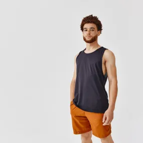 Men's Running Breathable Tank Top Dry - black