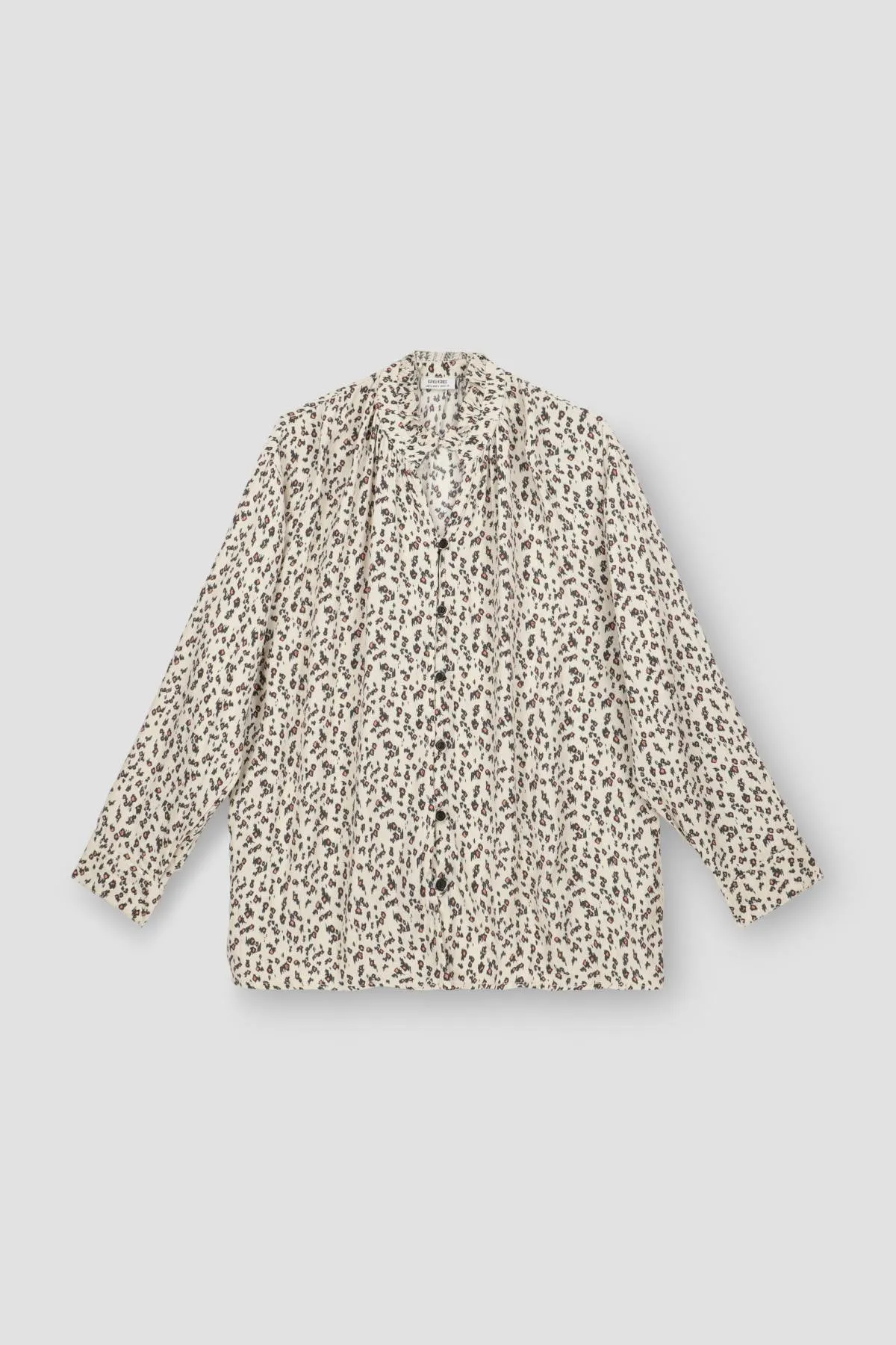 Printed Shirt For Women - Ecru