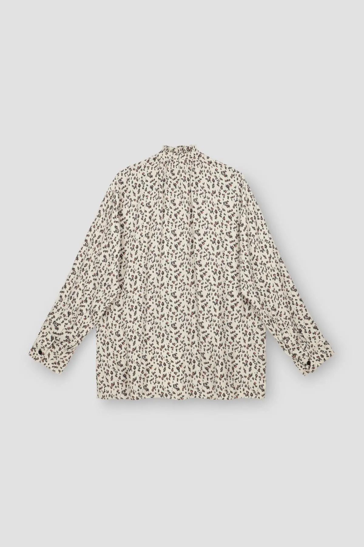 Printed Shirt For Women - Ecru