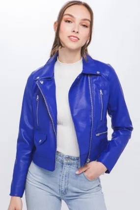 Royal Chic Leather Jacket