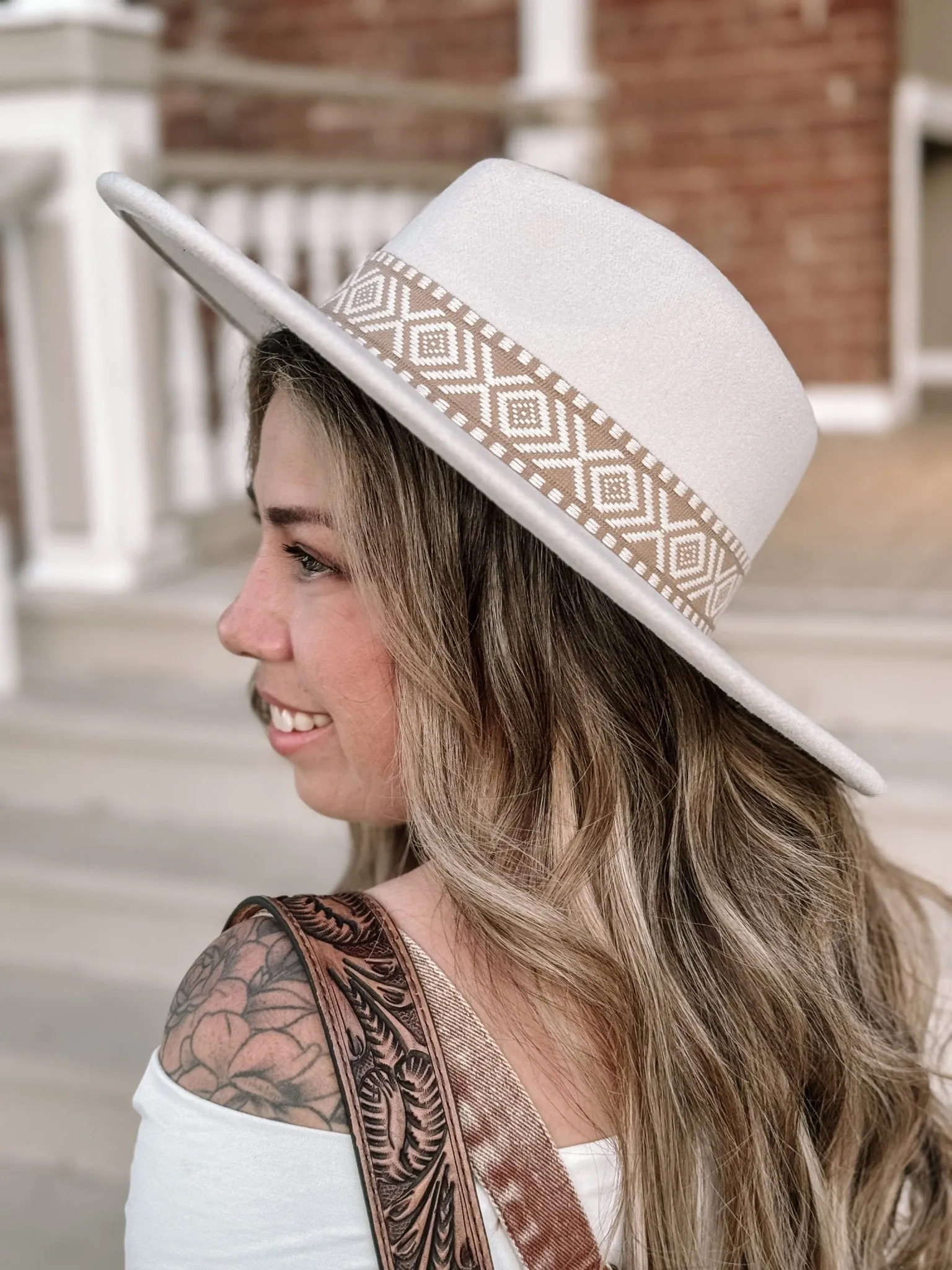 Sierra Western Hat - Ivory