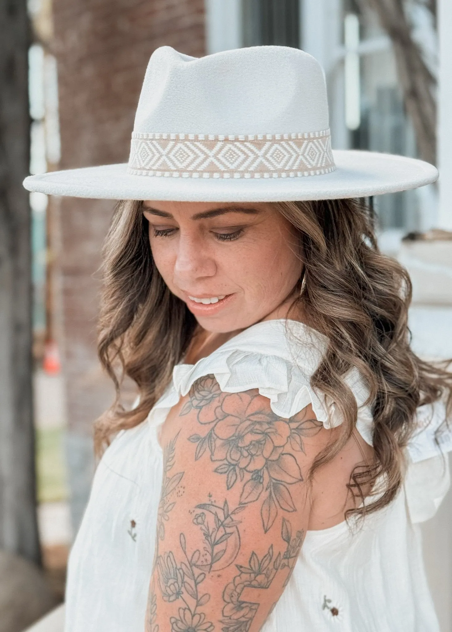 Sierra Western Hat - Ivory