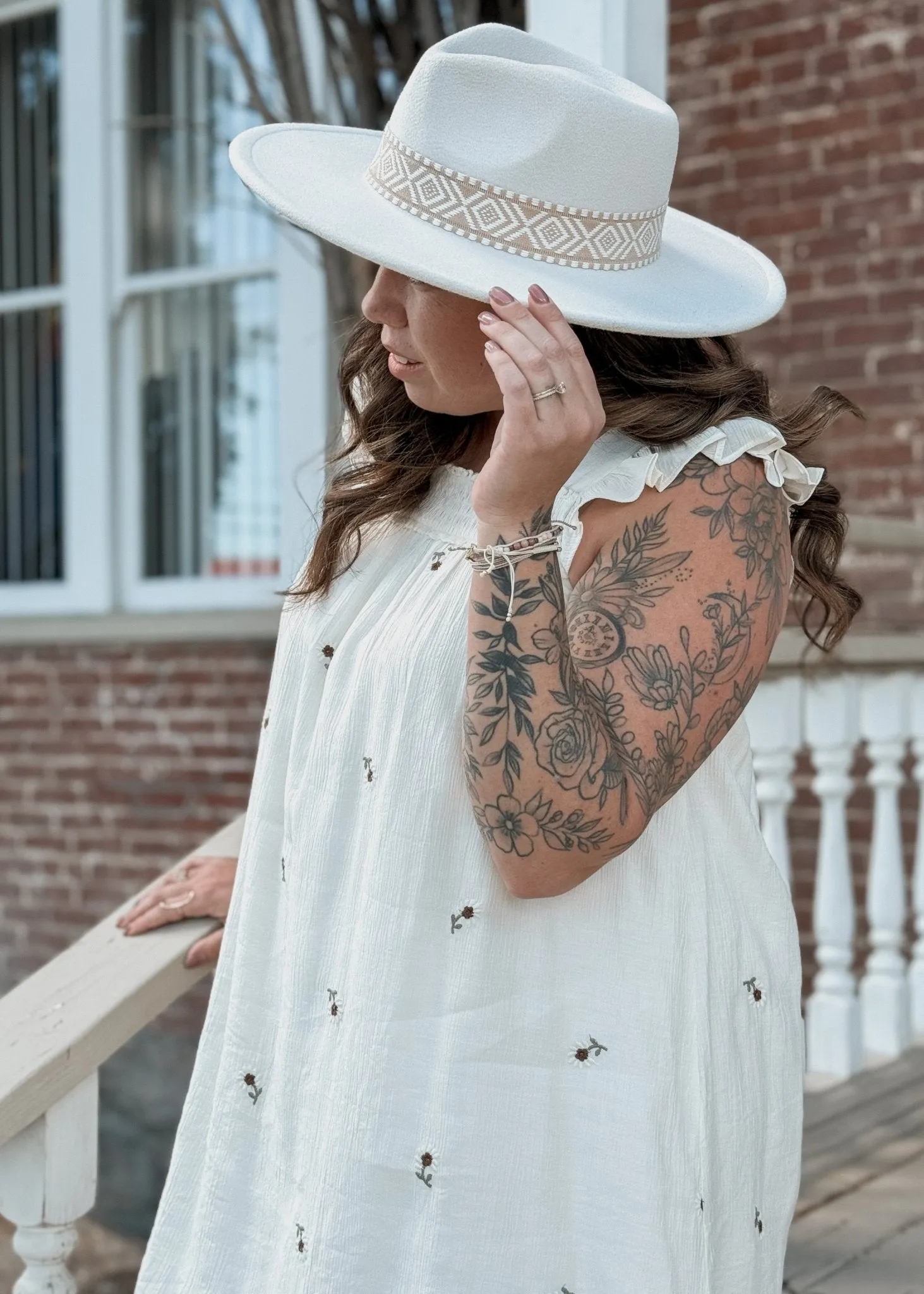 Sierra Western Hat - Ivory