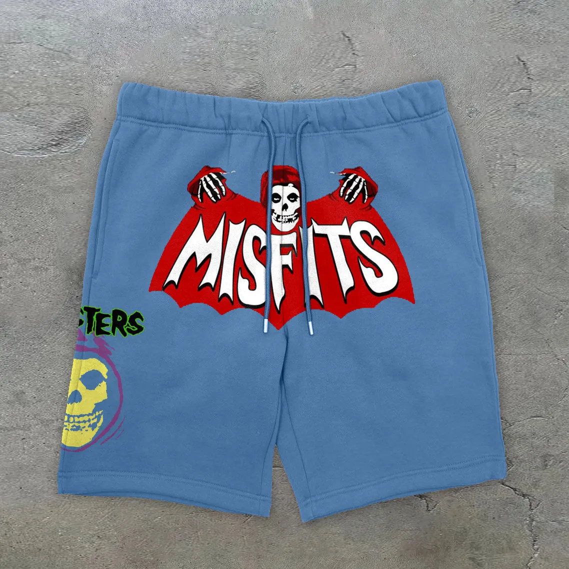 Skeleton Funny Fashion Casual Cotton Shorts