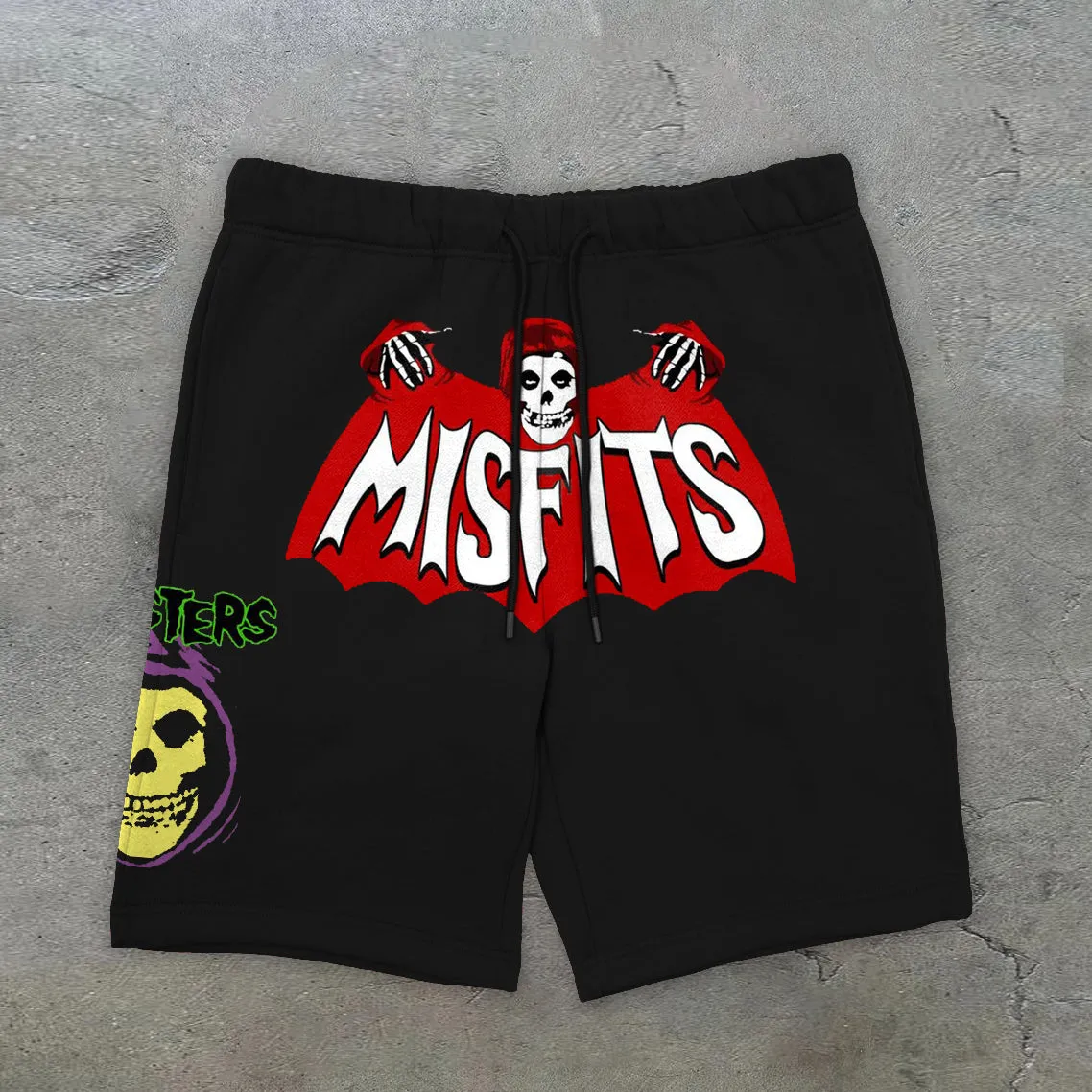 Skeleton Funny Fashion Casual Cotton Shorts