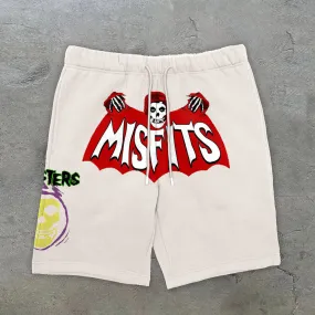 Skeleton Funny Fashion Casual Cotton Shorts