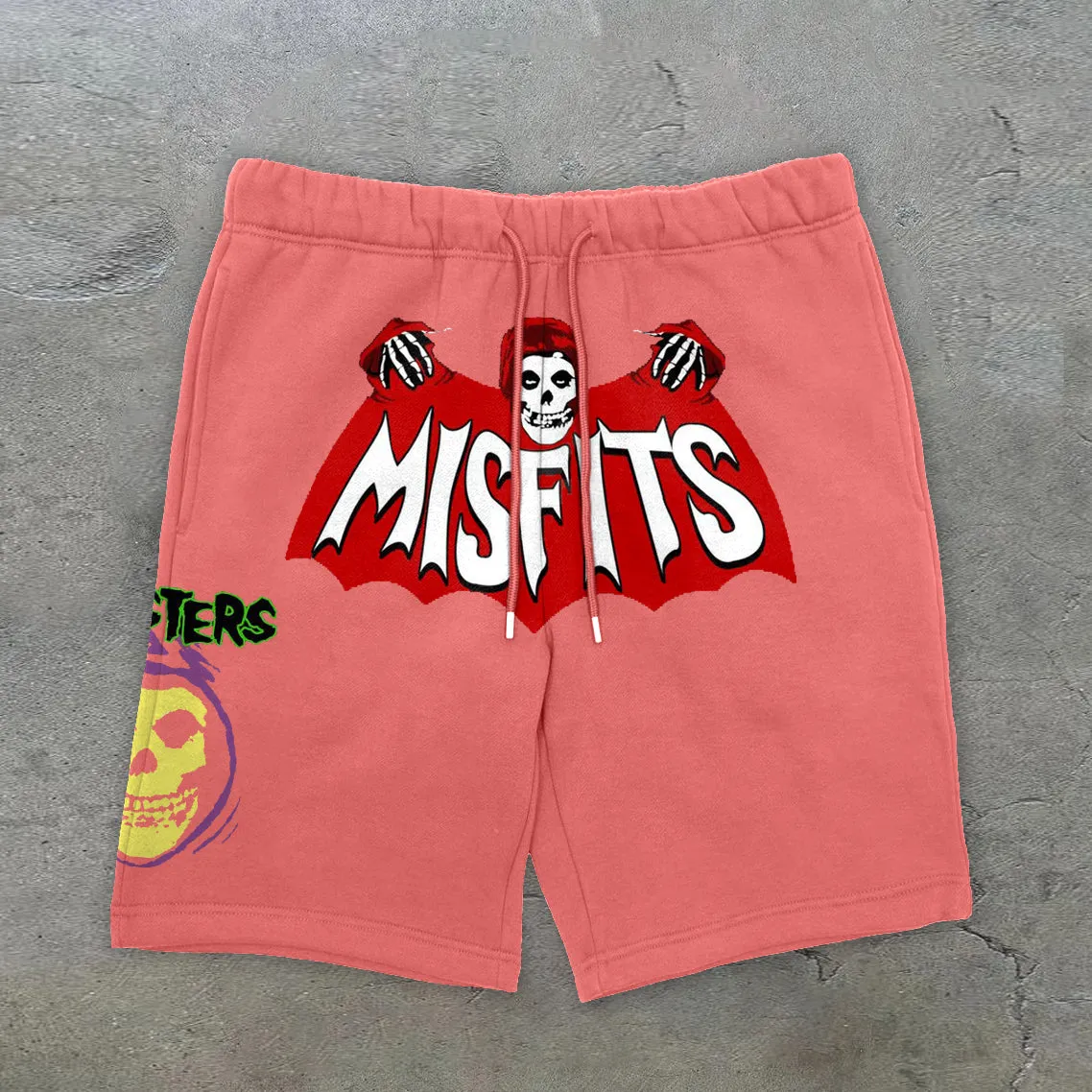 Skeleton Funny Fashion Casual Cotton Shorts