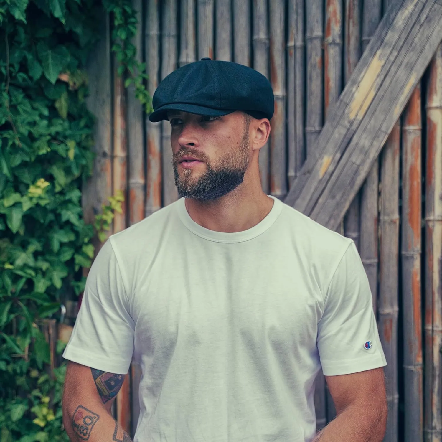 Sterkowski Rowdy Flat Cap for Men and Women | 100% Linen Newsboy Cap | Elegant 8 Panel Gatsby Cap