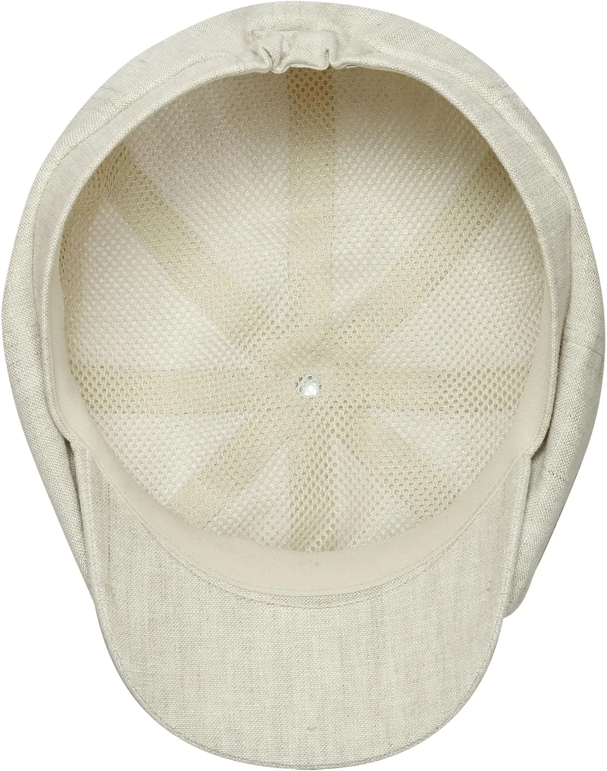 Sterkowski Rowdy Flat Cap for Men and Women | 100% Linen Newsboy Cap | Elegant 8 Panel Gatsby Cap