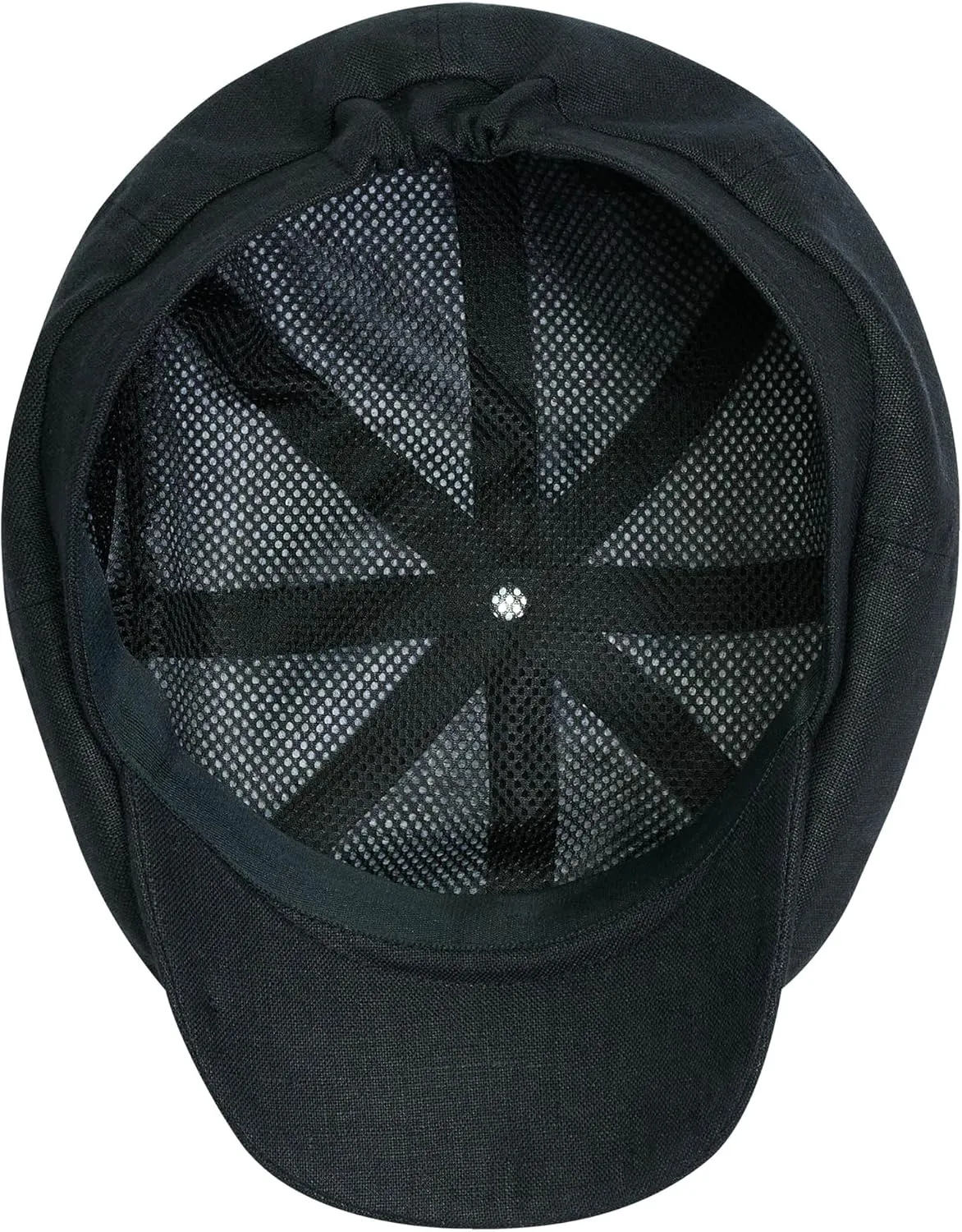 Sterkowski Rowdy Flat Cap for Men and Women | 100% Linen Newsboy Cap | Elegant 8 Panel Gatsby Cap