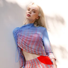 String Blouse - TROPIC MONOGRAM