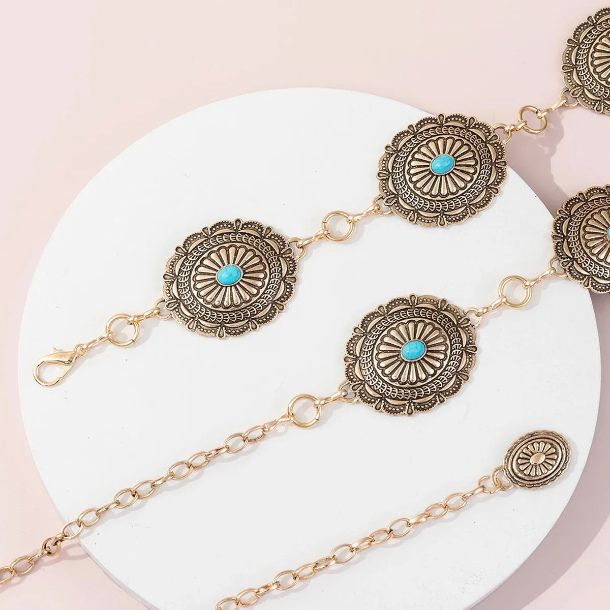 Turquoise Bohemian Waist Chain