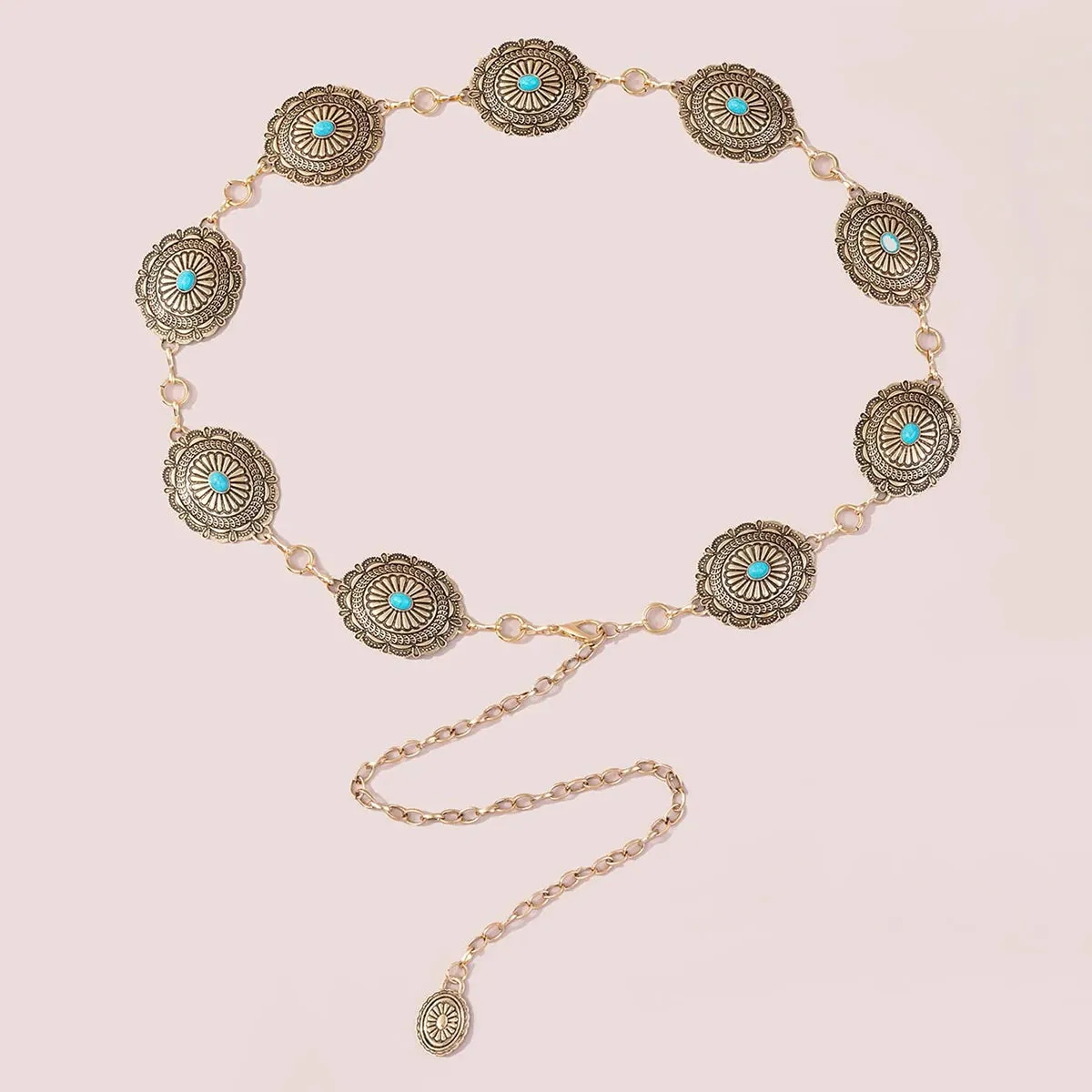 Turquoise Bohemian Waist Chain