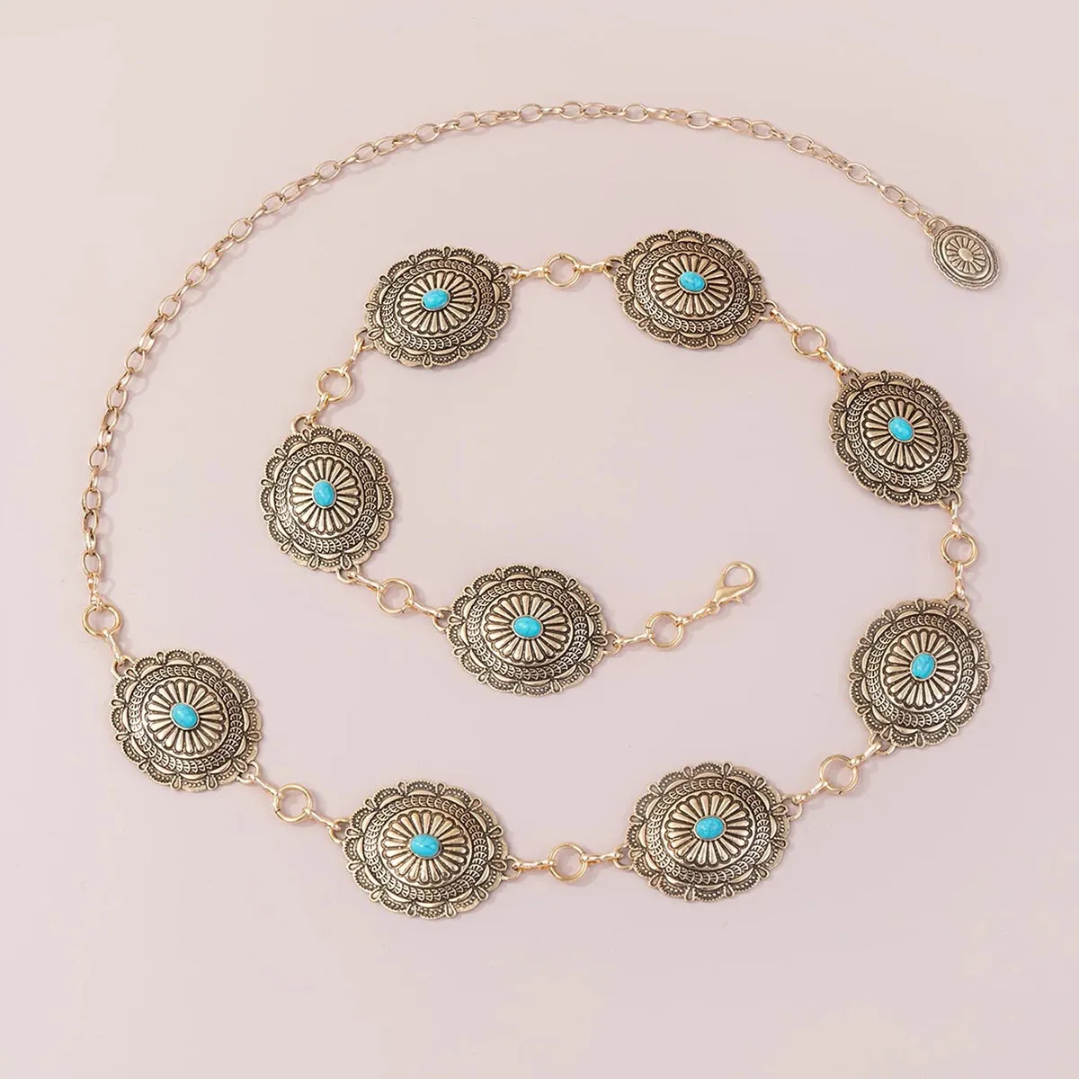 Turquoise Bohemian Waist Chain