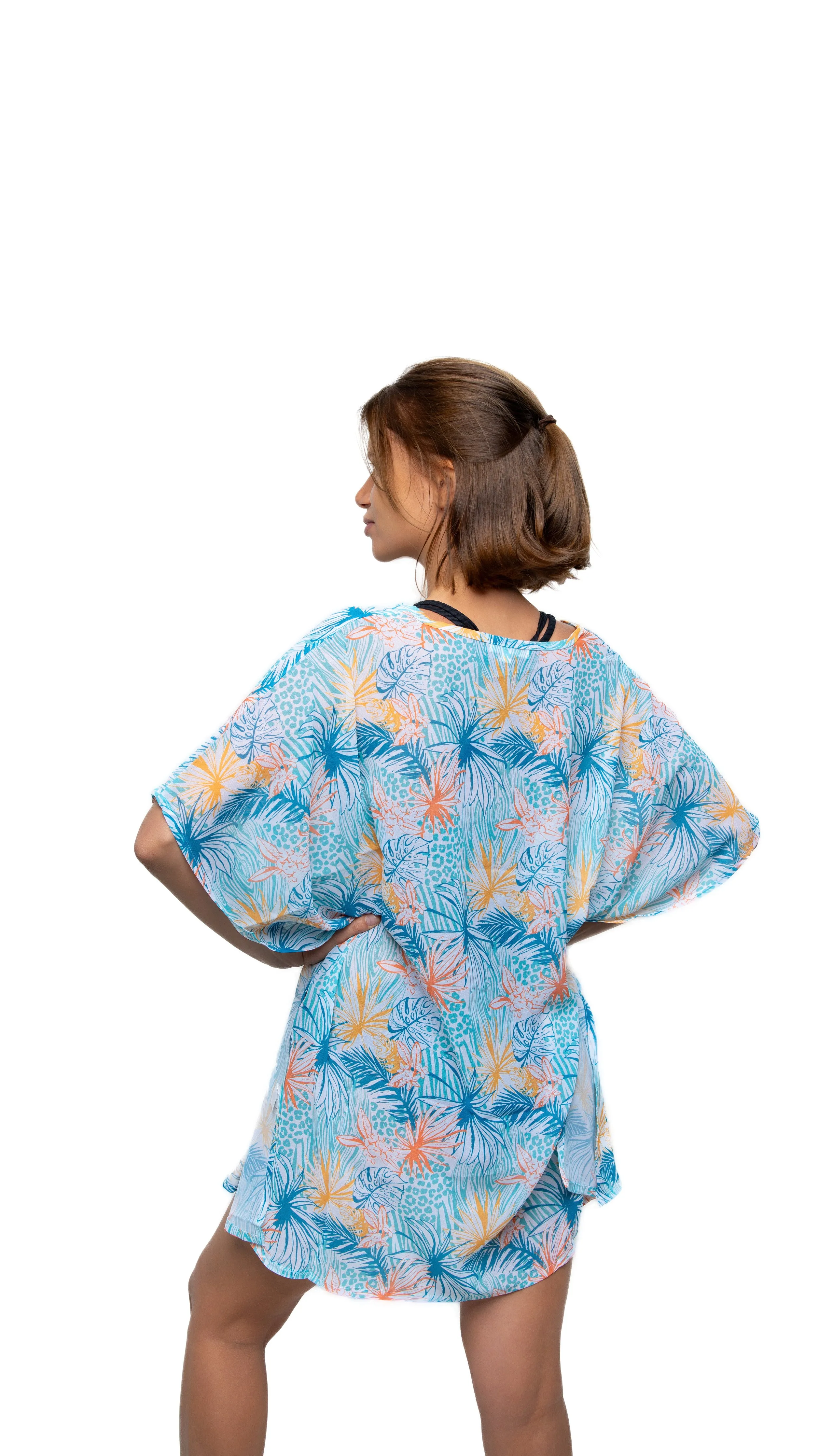 V Neck Cover Up
