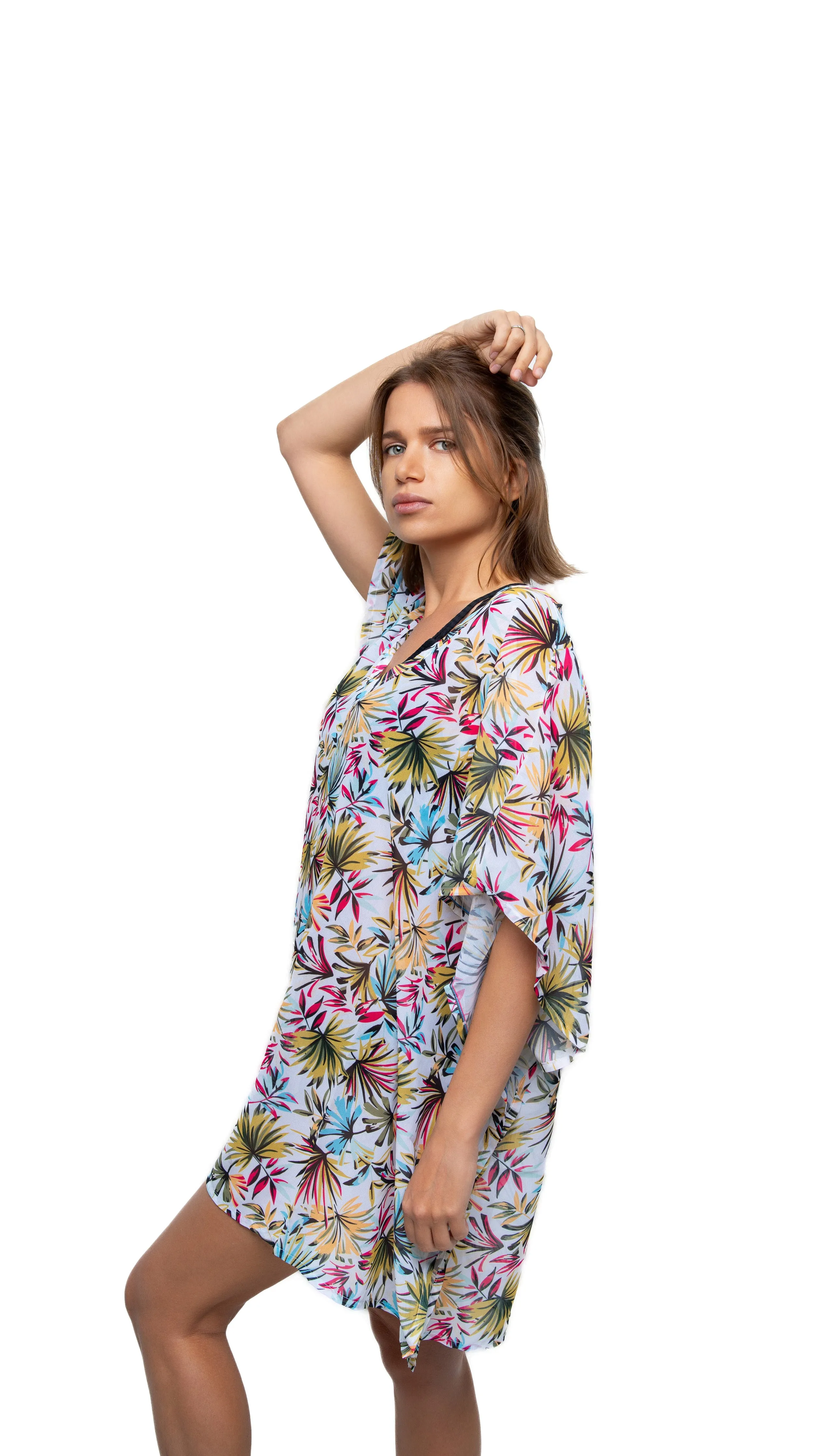 V Neck Cover Up